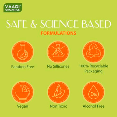 Vaadi Herbals Hairfall And Damage Control Amla Shikakai Shampoo, 350ml